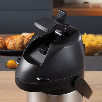 Õhurõhu tüüpi termosed majapidamistermosed suure mahutavusega roostevabast terasest presstüüpi pudeliga autotermosed