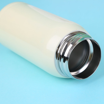 Δημιουργική κούπα κενού από ανοξείδωτο ατσάλι για επιχειρήσεις, γραφείο, δώρο, κούπα, πανεπιστημιούπολη, κινούμενα σχέδια, λογότυπο Cup