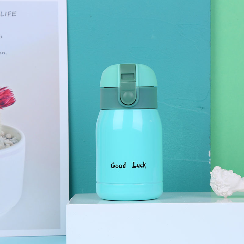 Δημιουργική κούπα κενού από ανοξείδωτο ατσάλι για επιχειρήσεις, γραφείο, δώρο, κούπα, πανεπιστημιούπολη, κινούμενα σχέδια, λογότυπο Cup