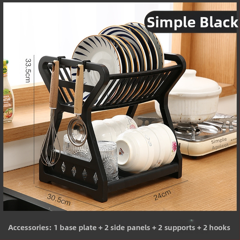 Köögiriiul Söögiriistade kuivatamine ja pesemine Nõude riiul Kapp Kapid Nõud ja söögipulgad Taldrikud Noa hoiukarp Kahekihiline lauanõude riiul