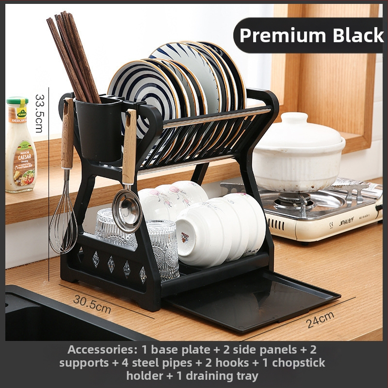 Köögiriiul Söögiriistade kuivatamine ja pesemine Nõude riiul Kapp Kapid Nõud ja söögipulgad Taldrikud Noa hoiukarp Kahekihiline lauanõude riiul