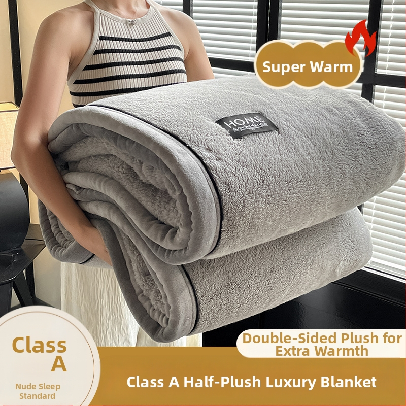 Ново одеяло от памучен кадифе клас А Шу, топло одеяло, подплатено с матрак, може да се разпространи и да покрие трансграничната външна търговия