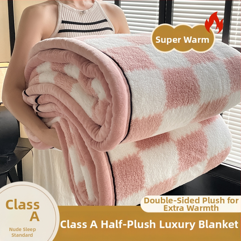 Ново одеяло от памучен кадифе клас А Шу, топло одеяло, подплатено с матрак, може да се разпространи и да покрие трансграничната външна търговия