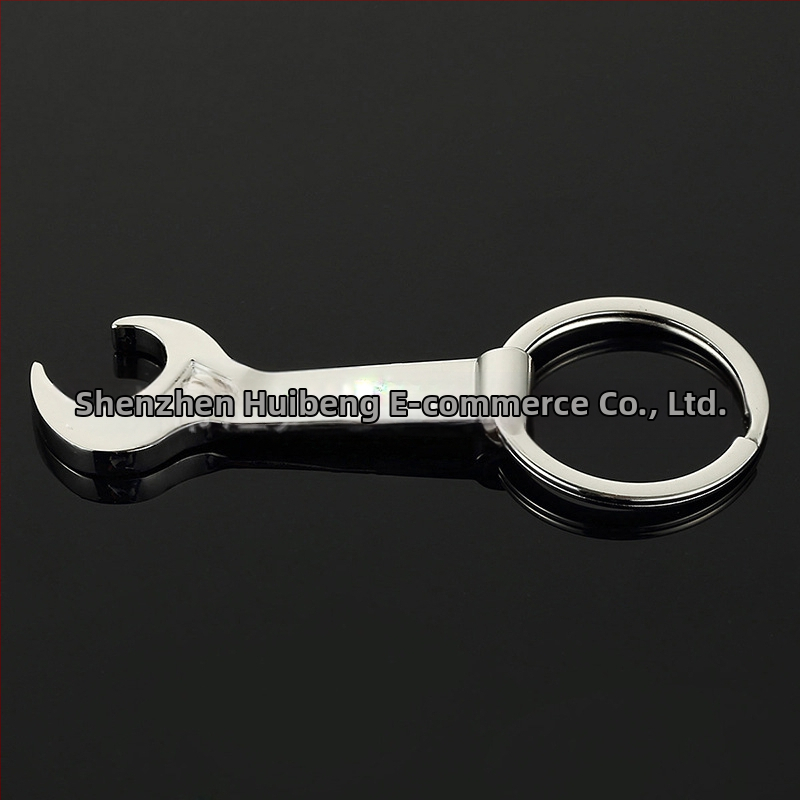 Креативен подарък за личност с гаечен ключ, отварачка за бутилки, метален ключодържател, нов моден ключодържател с отварачка за бутилки