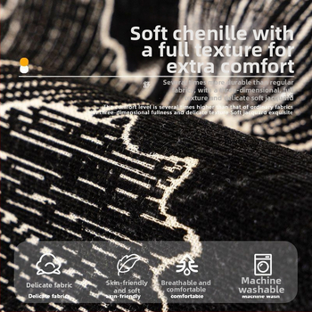 2025 m. nauja šenilinė sofos pagalvėlė, „Four Seasons“ universali neslystanti pagalvėlė, modernus naujas kiniško stiliaus sofos užvalkalo audinys