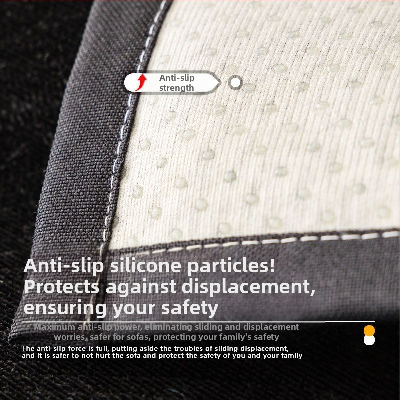 2025 Нова възглавница за диван от шенил, универсална неплъзгаща се възглавница, модерна нова китайска стилна калъфка за диван, платнена