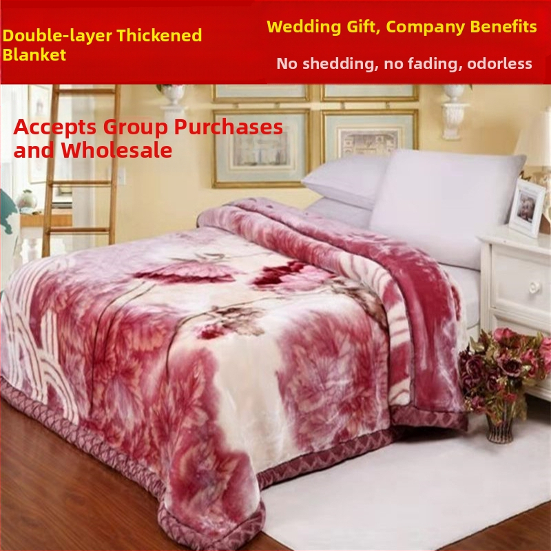 Uus Raschel tekk kahekordse paksendatud tekk korallfliisist tekikate tekk pulmatekk tekk tehase hulgimüük