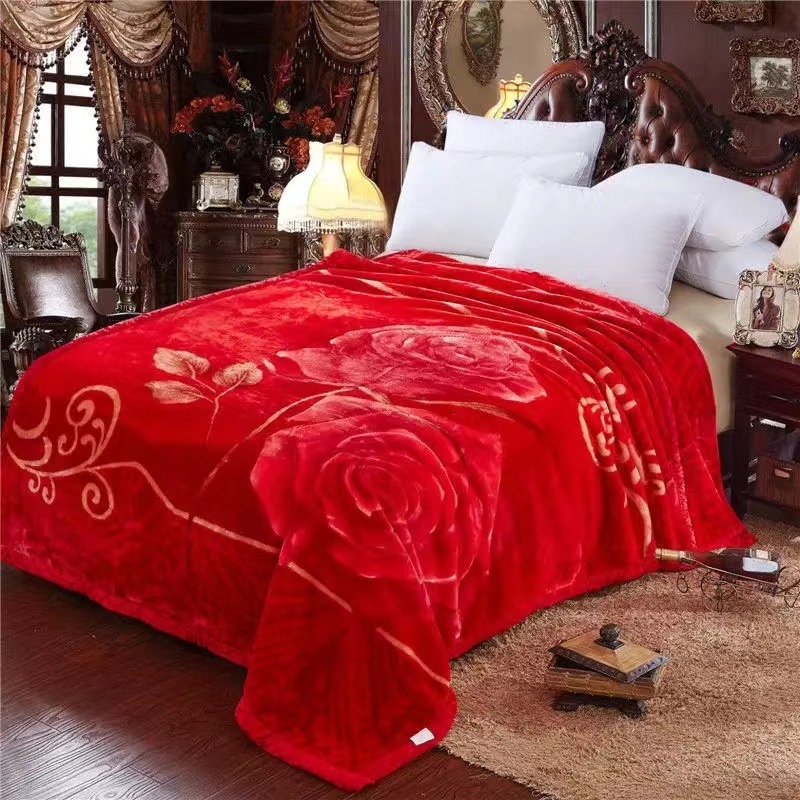 Uus Raschel tekk kahekordse paksendatud tekk korallfliisist tekikate tekk pulmatekk tekk tehase hulgimüük