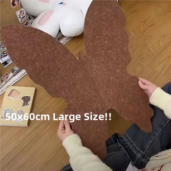 Prancūziški drugelio veltinio sienų lipdukai, miegamojo įėjimo atmosfera, nuotraukų siena, be perforatorių, sienų dekoracija svetainės fonui