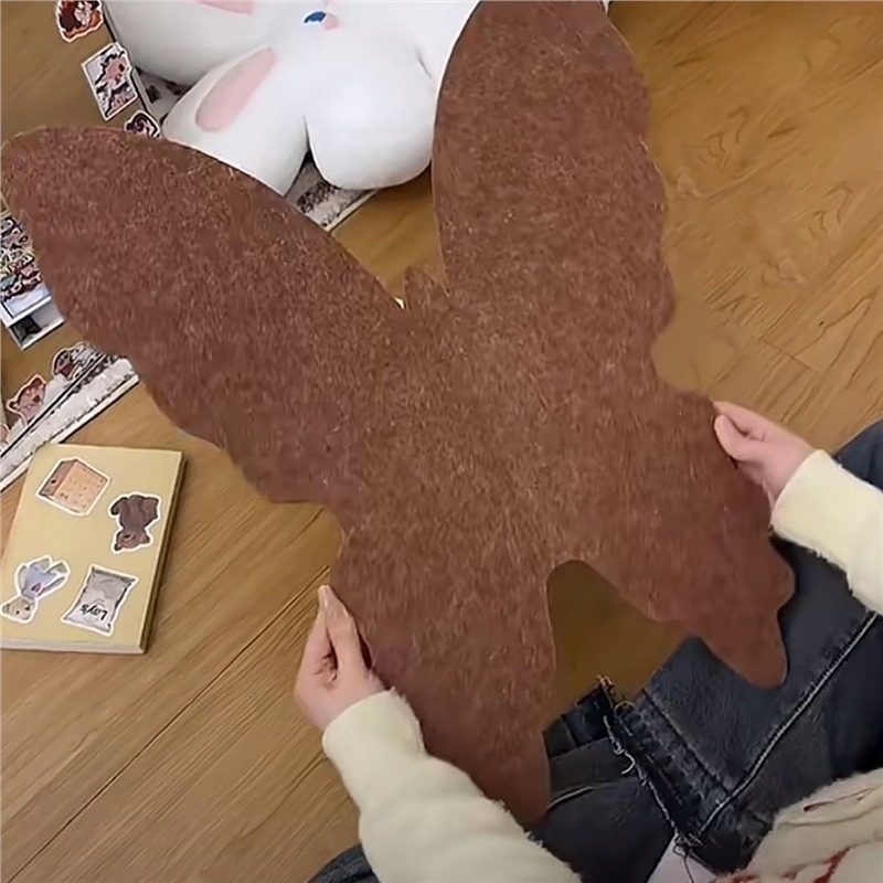 Prancūziški drugelio veltinio sienų lipdukai, miegamojo įėjimo atmosfera, nuotraukų siena, be perforatorių, sienų dekoracija svetainės fonui