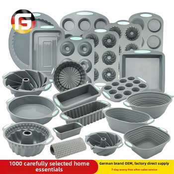 Amazoni kõrge temperatuurikindel silikoonist koogivorm Qi Feng küpsise röstsaia muffini tassi mittenakkuva koogivormi küpsetusvorm