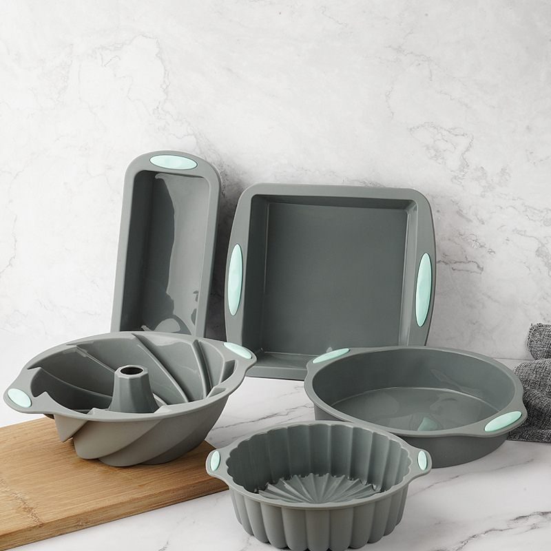 Amazoni kõrge temperatuurikindel silikoonist koogivorm Qi Feng küpsise röstsaia muffini tassi mittenakkuva koogivormi küpsetusvorm