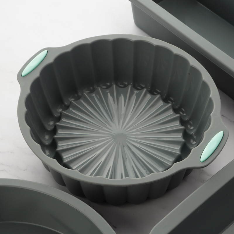 Amazoni kõrge temperatuurikindel silikoonist koogivorm Qi Feng küpsise röstsaia muffini tassi mittenakkuva koogivormi küpsetusvorm