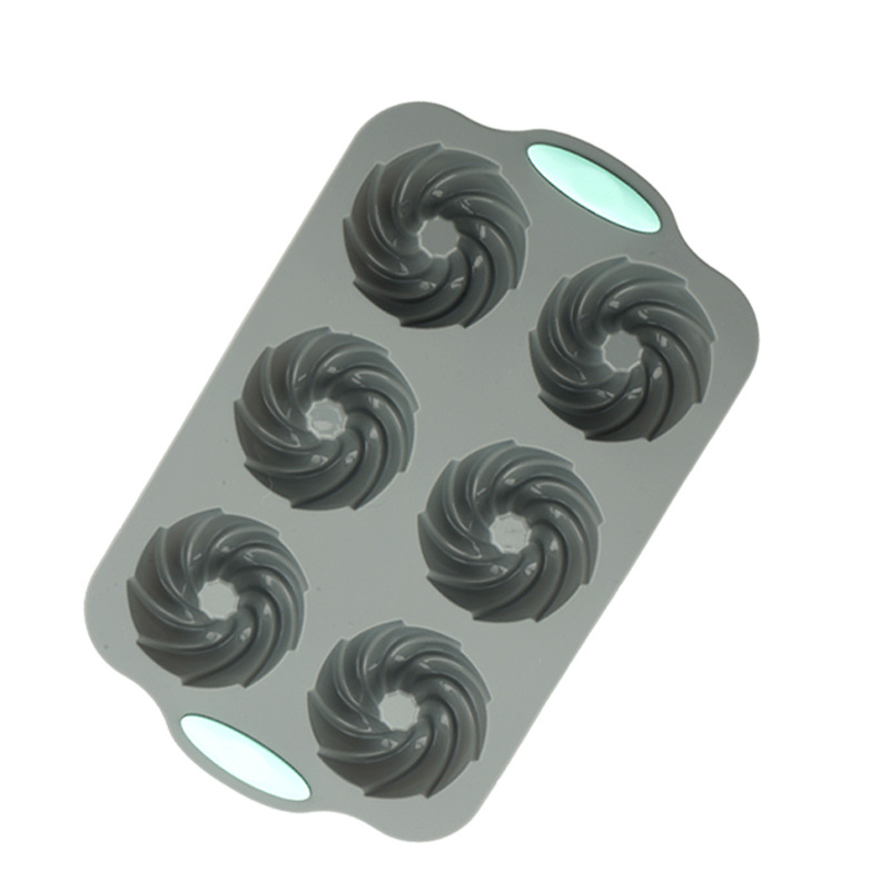 Amazoni kõrge temperatuurikindel silikoonist koogivorm Qi Feng küpsise röstsaia muffini tassi mittenakkuva koogivormi küpsetusvorm