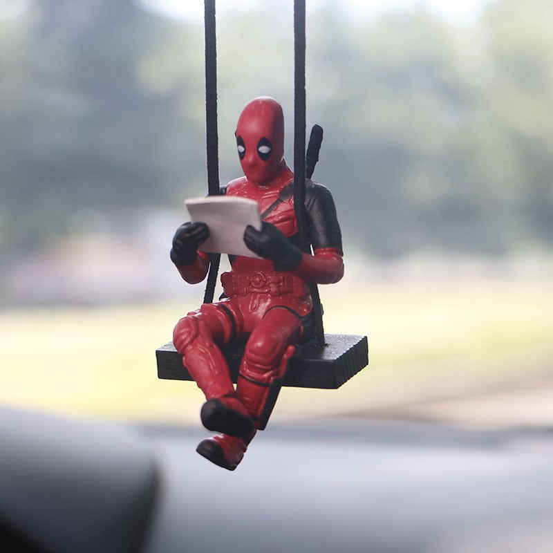Външна търговия през граница Висулка за кола Deadpool на едро Висулка за кола Amazon Aliexpress Висулка за кола Xiaojian