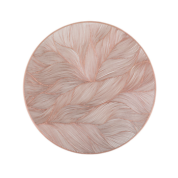 Pārrobežu karsti pārdodams ziedu PVC karstās štancēšanas rietumu galda paklājiņš mazgājams eļļas necaurlaidīgs izolācijas paklājiņš skandināvu stila mājas galda paklājiņš