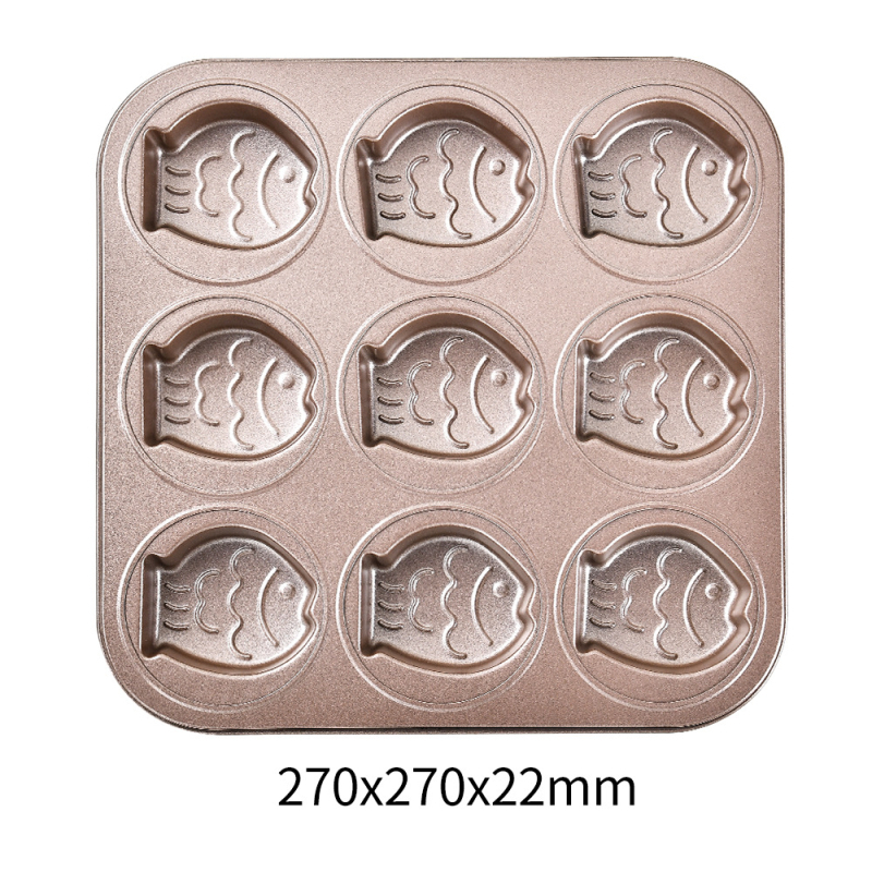 Koht mittenakkuva 9-ühendatud koomiksiloomaga koogivorm majapidamises isetegemise küpsetamiskoogivorm küpsetuspann šokolaadivorm