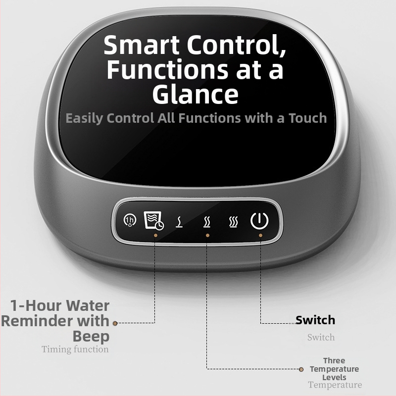 Трансгранично надграждане на постоянна температура в увеселителен парк с три постоянни температури затопляне на мляко, кафе, чай, един час за питейна вода, зумер, напомняне