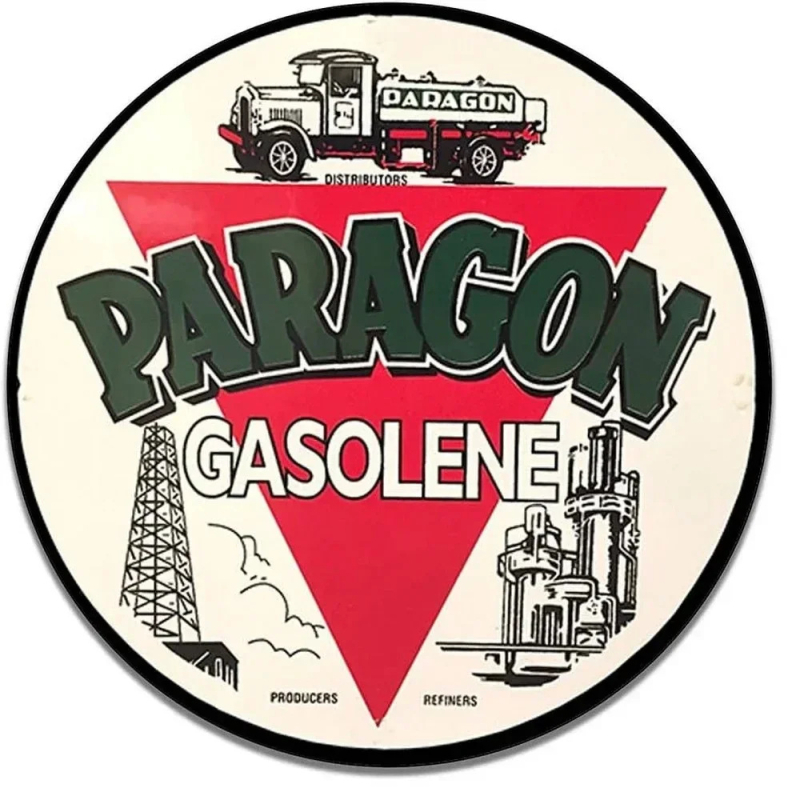 Piiriülesed plahvatused toetavad ühe puudutusega genereerimist, 20x20 cm paksune ümmargune alumiiniumist retropoe dekoratiivne brändiripats