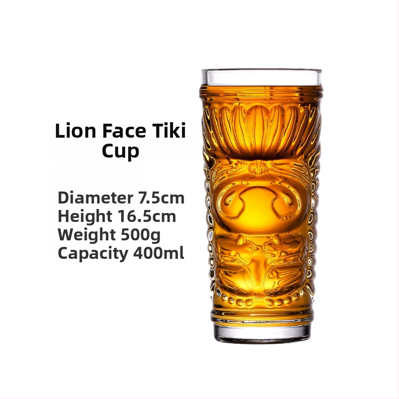 Hawaii tiki kruus tiki tass kokteilitass grimass iidol õlletass puuviljamahl puuviljavein külm jook klaas