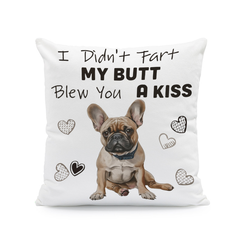 Μαξιλαροθήκη ζώων Χαριτωμένη μαξιλαροθήκη γάτας σκύλου Διακόσμηση σπιτιού Τετράγωνος καναπές Σαλόνι Υπνοδωμάτιο Κρεβάτι Καναπές καρέκλα μαξιλάρι