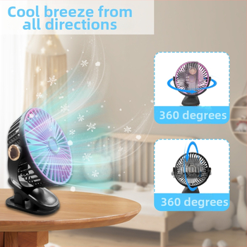 tarpvalstybinis aštuonkojo rankinis ventiliatorius, įkraunamas su USB, lauko bendrabučio stalinis, patogus daugiafunkcis sulankstomas aštuonkojo ventiliatorius