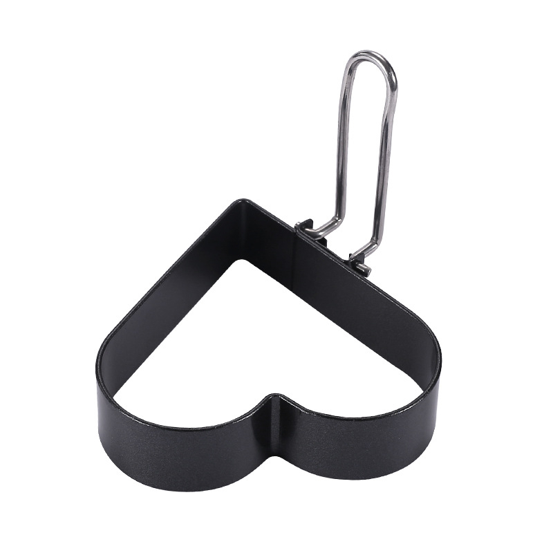 Tehase kohapealne munarõngas 430 mittenakkuva kattega munaomlett ümmargune omlett munarõnga omletivorm