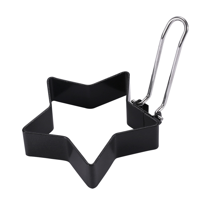 Tehase kohapealne munarõngas 430 mittenakkuva kattega munaomlett ümmargune omlett munarõnga omletivorm