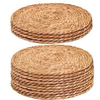 Pārrobežu Amazon Home rokām austs pretapplaucēšanās japāņu stila kukurūzas ādas paklājiņš tējas krūzes siltumizolācijas paklājiņš bļodas paklājiņš