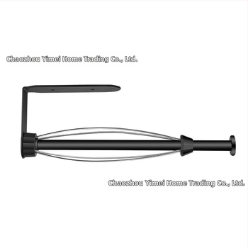 Vertikalus nerūdijančio plieno slopinantis servetėlių laikiklis virtuvei, vonios kambario spintelei, ritininio popieriaus laikiklis, nepraduriantis mobiliojo telefono stovas, dvigubos paskirties servetėlių laikiklis