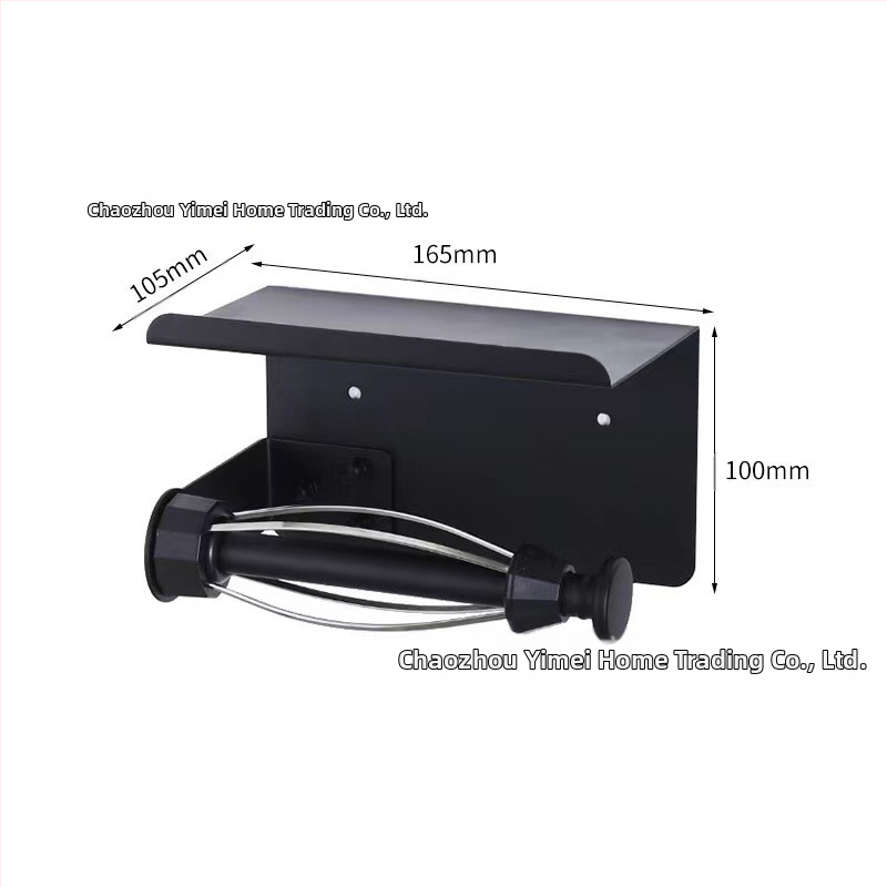 Vertikalus nerūdijančio plieno slopinantis servetėlių laikiklis virtuvei, vonios kambario spintelei, ritininio popieriaus laikiklis, nepraduriantis mobiliojo telefono stovas, dvigubos paskirties servetėlių laikiklis