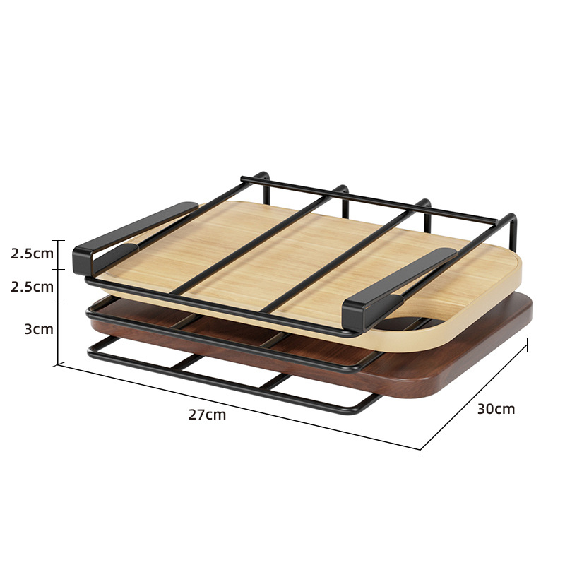 Virtuvės spintelė, sieninė spintelė, pakabinama laikymo lentynėlė, daugiafunkcis pjaustymo lentelių stovas, daugiasluoksnė popierinių rankšluosčių laikiklis, baltas