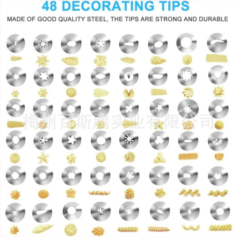 Amazon трансгранично на склад 100 части инструменти за печене на торти, костюм, комбинация от тръбопроводни дюзи, директна доставка от фабриката