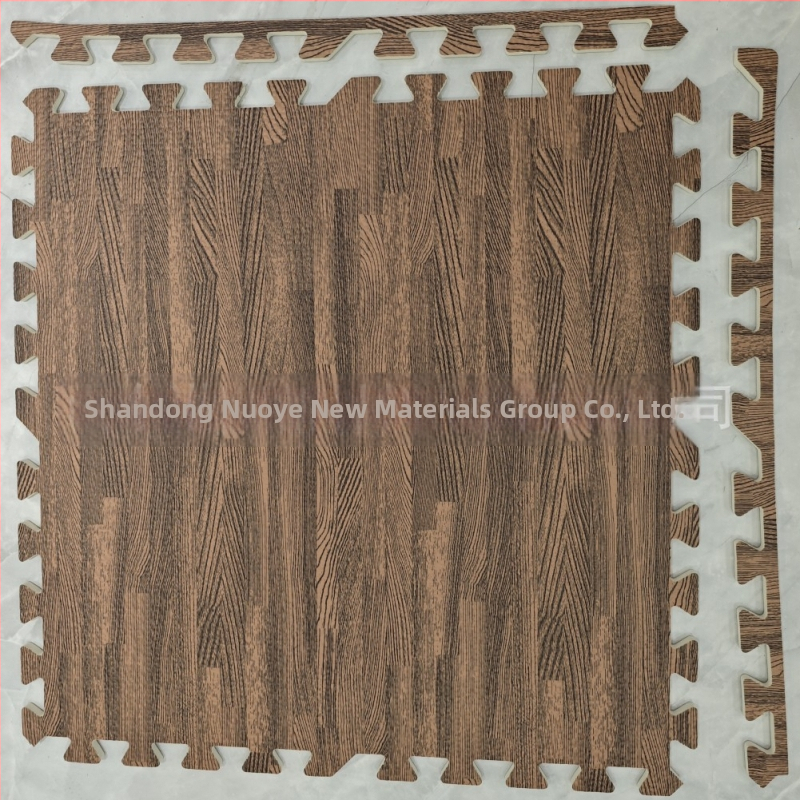 Vaikų miegamojo didelio ploto „Tatami“ buitinis grindų kilimėlis, apsaugantis nuo kritimo, medžio grūdų putplasčio grindų kilimėlis, sujungiantis laipiojimo kilimėlį