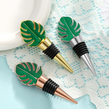 Tarpvalstybiniai naujų lapų raudonojo vyno kamšteliai, vestuvių gimtadienio vakarėlis, mažos dovanos, šviežio vyno sandarinimo kamšteliai, vyno butelio kamšteliai