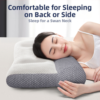 Tarpvalstybinė anti-traukos pagalvė, gimdos kaklelio pagalvė, kaklo apsauga, nesugriuvusi, didelio atšokimo, vieno asmens buitinė pagalvė, šerdies pora, didmeninė prekyba