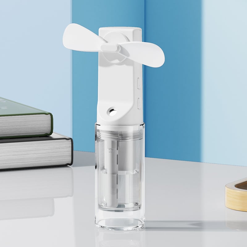 Cezhraničný nový súkromný model F7 s klipom, nabíjací mini ventilátor, študentský internát, darček, tichý vonkajší ventilátor