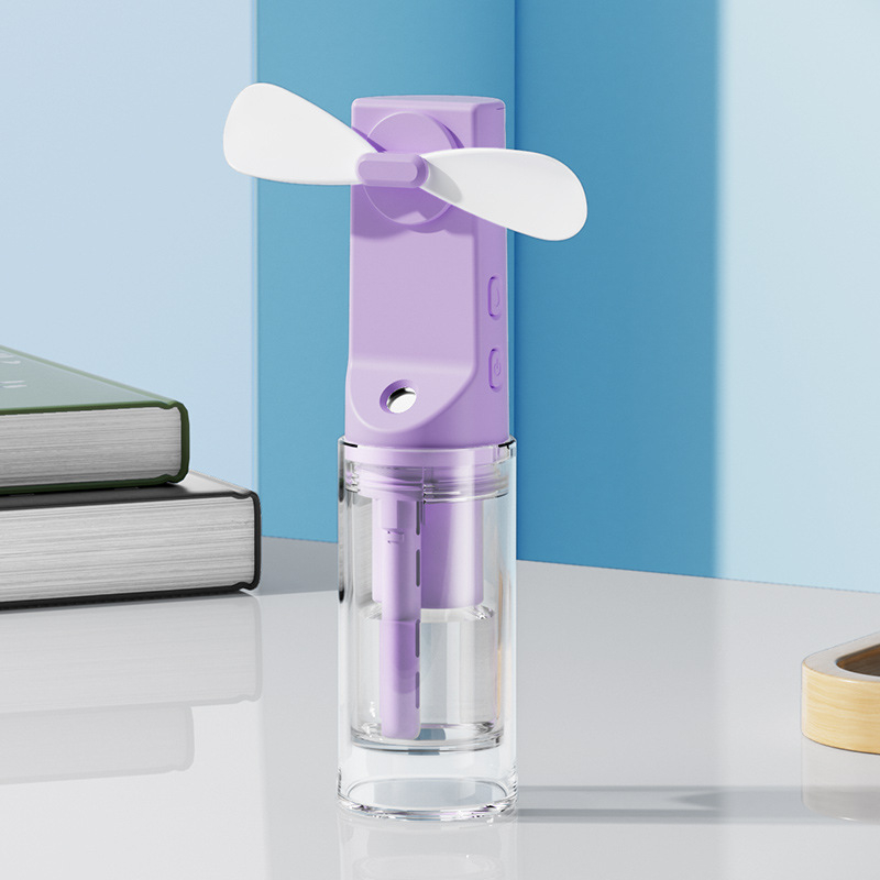 Cezhraničný nový súkromný model F7 s klipom, nabíjací mini ventilátor, študentský internát, darček, tichý vonkajší ventilátor