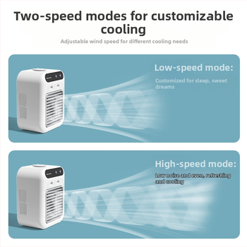 Pārrobežu USB aerosola mini gaisa kondicionēšanas ventilators darbvirsmas kluss dzesēšanas ventilators biroja kopmītnes vasaras saldēšanas artefakts