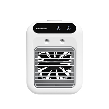 Pārrobežu USB aerosola mini gaisa kondicionēšanas ventilators darbvirsmas kluss dzesēšanas ventilators biroja kopmītnes vasaras saldēšanas artefakts