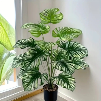 Tarpvalstybinis Šiaurės šalių modeliavimas žali augalai 18 galvų vėžlio lapas vazoninis namų interjero dekoravimas didelis žalias augalas vėžlys bambukas
