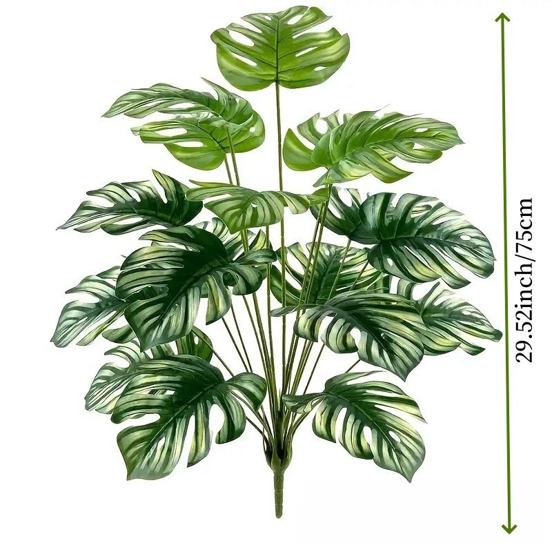 Tarpvalstybinis Šiaurės šalių modeliavimas žali augalai 18 galvų vėžlio lapas vazoninis namų interjero dekoravimas didelis žalias augalas vėžlys bambukas