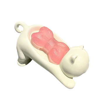 Kanalizacijos muilo dėžutė Buitinis neperforuojamas plovimo stalas Keraminė muilo dėžutė Tualetinis muilo laikymo stovas