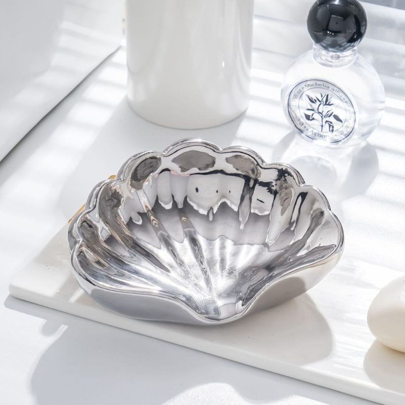 Kanalizacijos muilo dėžutė Buitinis neperforuojamas plovimo stalas Keraminė muilo dėžutė Tualetinis muilo laikymo stovas