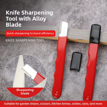 Välisaias kaasaskantav kääride teritaja, õues kasutatavad noa käärid, kaheotstarbeline terituskivi, aiakaabits, kiirteritaja