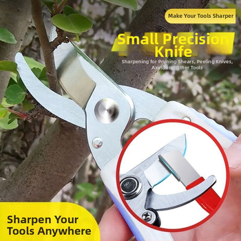 Välisaias kaasaskantav kääride teritaja, õues kasutatavad noa käärid, kaheotstarbeline terituskivi, aiakaabits, kiirteritaja