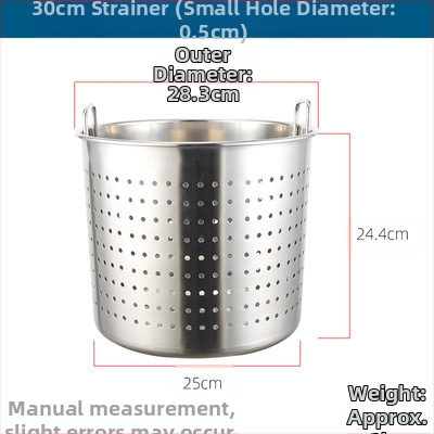 Sautētas gaļas speciālais režģis, ūdensnecaurlaidīgs režģis, nūdeļu vārīšanas režģis, nerūsējošā tērauda tvaicētājs, tvaika nodalījums, pretsalipes katls, zupas spainis, tīkls