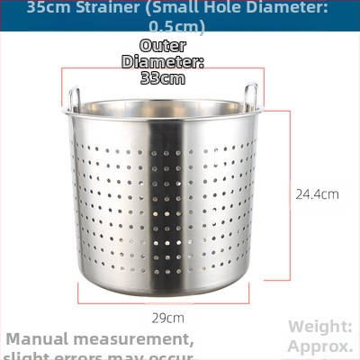 Sautētas gaļas speciālais režģis, ūdensnecaurlaidīgs režģis, nūdeļu vārīšanas režģis, nerūsējošā tērauda tvaicētājs, tvaika nodalījums, pretsalipes katls, zupas spainis, tīkls
