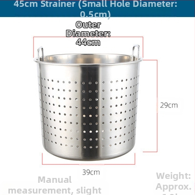 Sautētas gaļas speciālais režģis, ūdensnecaurlaidīgs režģis, nūdeļu vārīšanas režģis, nerūsējošā tērauda tvaicētājs, tvaika nodalījums, pretsalipes katls, zupas spainis, tīkls