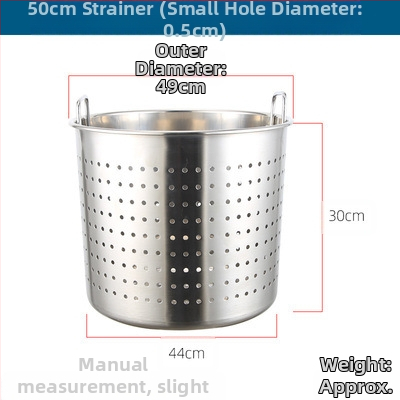 Sautētas gaļas speciālais režģis, ūdensnecaurlaidīgs režģis, nūdeļu vārīšanas režģis, nerūsējošā tērauda tvaicētājs, tvaika nodalījums, pretsalipes katls, zupas spainis, tīkls